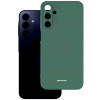 Θήκη Σιλικόνης - Samsung Galaxy A15 - Spacecase Silicone Case - Dark Green (5905719107512)