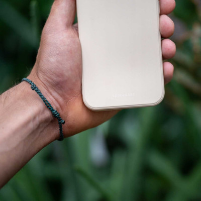 Spacecase Silicone Case - Θήκη Σιλικόνης Apple iPhone 11 - Bone (5905123440328)