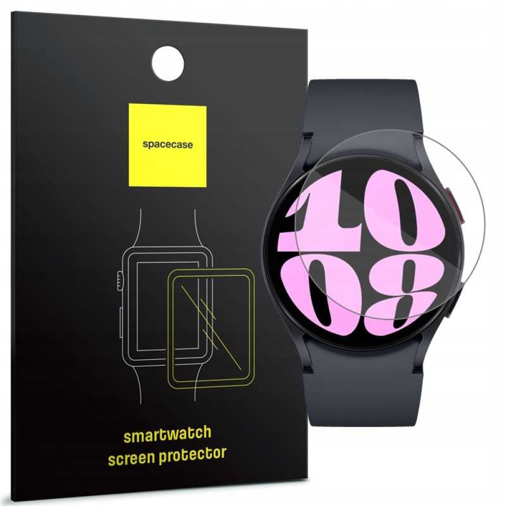Spacecase Smartwatch Tempered Glass 2.5D - Αντιχαρακτικό Γυαλί Προστασίας Οθόνης - Samsung Galaxy Watch FE / 7 / 6 / 5 / 4 40mm - Clear (5905719103965)