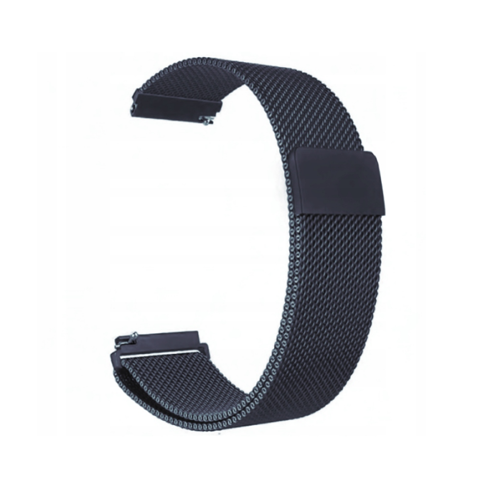 Spacecase Milanese - Universal Μεταλλικό Λουράκι για Smartwatches (22mm) από Ανοξείδωτο Ατσάλι - Navy Blue (5903943240753)