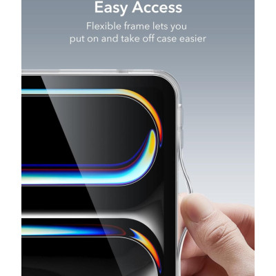 Διάφανη Σκληρή Θήκη - Apple iPad Pro 13" 2024 - ESR Classic Hybrid - Clear (4894240194324)
