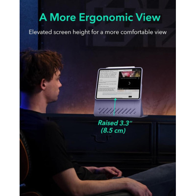 ESR Shift Magnetic - Θήκη με Υποδοχή Apple Pencil - Apple iPad Air 7 2025 11" / iPad Air 6 2024 11" / Air 5 2022 10.9" / Air 4 2020 10.9" - Purple (4894240188385)