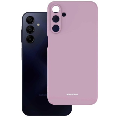 Θήκη Σιλικόνης - Samsung Galaxy A15 - Spacecase Silicone Case - Lilac (5905719107529)
