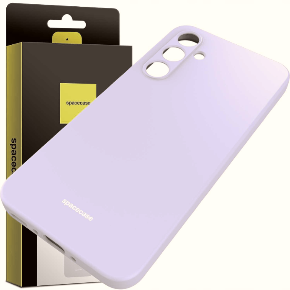 Θήκη Σιλικόνης - Samsung Galaxy A35 - Spacecase Silicone Case - Light Purple (5905719108496)
