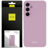 Θήκη Σιλικόνης - Samsung Galaxy A35 - Spacecase Silicone Case - Lilac (5905719108502)