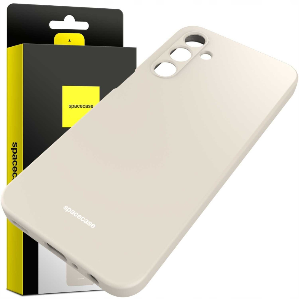 Spacecase Silicone Case - Θήκη Σιλικόνης Samsung Galaxy A25 - Bone (5905719108236)