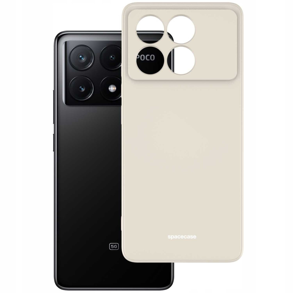 Θήκη Σιλικόνης - Xiaomi Poco X6 Pro - Spacecase Silicone Case - Bone (5905719107765)