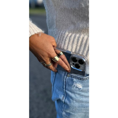 HappyCase Θήκη Σιλικόνης - Apple iPhone 15 Pro - Mirror Print (8719246452024)