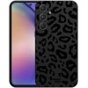 Θήκη Σιλικόνης - Samsung Galaxy A55 - HappyCase - Leopard Black Print (8719246449727)