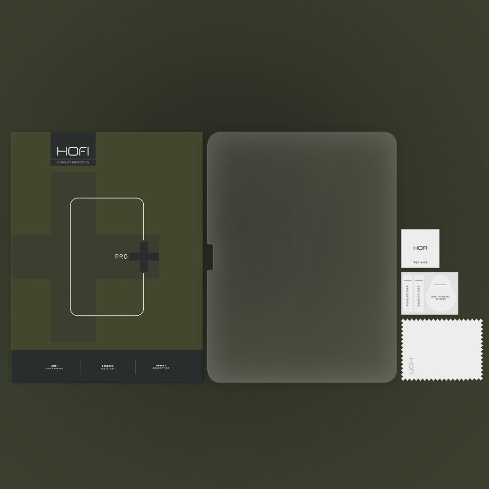 Hofi Premium Pro+ Tempered Glass - Αντιχαρακτικό Προστατευτικό Γυαλί Οθόνης - Apple iPad Air 7 2025 11" / iPad Air 6 2024 11" - Clear (5906302308705)