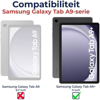 HappyCase Ανθεκτική Θήκη για Παιδιά - Samsung Galaxy Tab A11 Plus / A9 Plus 11" - Green (8719246437137)