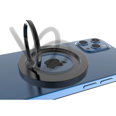 Tech-Protect MMR100 Magnetic MagSafe Phone Ring - Μαγνητικό MagSafe Δαχτυλίδι / Βάση Στήριξης για Smartphone / Κινητά - Grey (9490713934609)