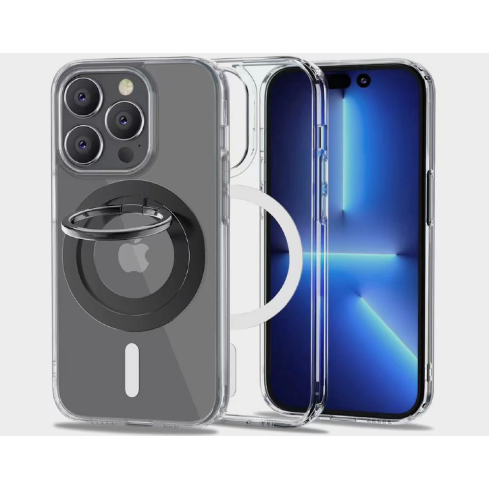 Tech-Protect MMR100 Magnetic MagSafe Phone Ring - Μαγνητικό MagSafe Δαχτυλίδι / Βάση Στήριξης για Smartphone / Κινητά - Grey (9490713934609)