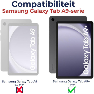 HappyCase Ανθεκτική Θήκη για Παιδιά - Samsung Galaxy Tab A11 Plus / A9 Plus 11" - Blue (8719246437083)