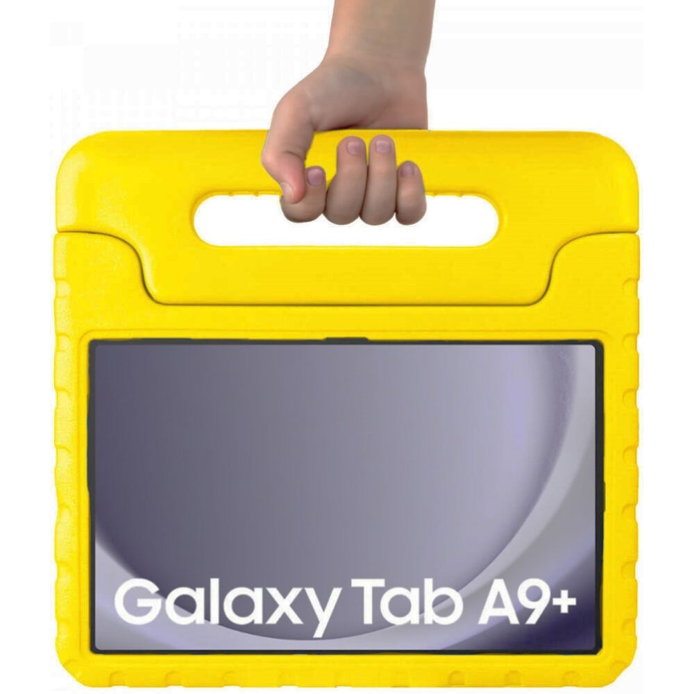 HappyCase Ανθεκτική Θήκη για Παιδιά - Samsung Galaxy Tab A11 Plus / A9 Plus 11" - Yellow (8719246441653)