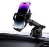 Tech-Protect V5 2in1 Dash & Vent Car Mount - Universal Βάση Κινητών με Βεντούζα & Ρυθμιζόμενο Βραχίονα για Ταμπλό / Παρμπρίζ & Αεραγωγούς Αυτοκινήτου - Black (9490713933909)