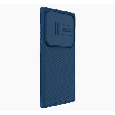 Σκληρή Θήκη με Κάλυμμα για την Κάμερα - Samsung Galaxy S24 Ultra - Nillkin CamShield Pro - Blue (6902048274280)