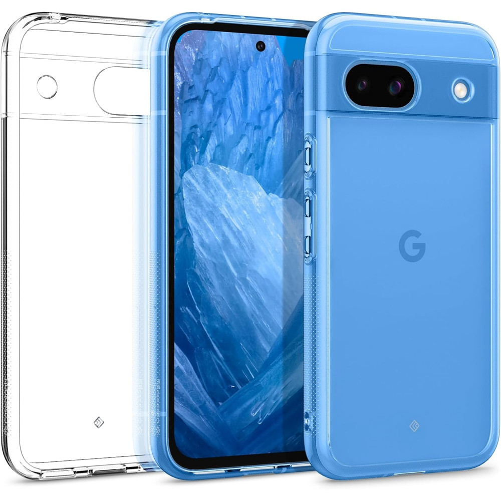 Διάφανη Ανθεκτική Σκληρή Θήκη - Google Pixel 8a - Caseology Capella - Crystal Clear (ACS07453)