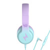 Kiddoboo Headphones P13 - Ενσύρματα Ακουστικά Κεφαλής για Παιδιά με Ασφαλή Μέγιστη Ένταση Ήχου & 1 x Θύρα Jack 3.5mm - Lilac (KBP13LIL)