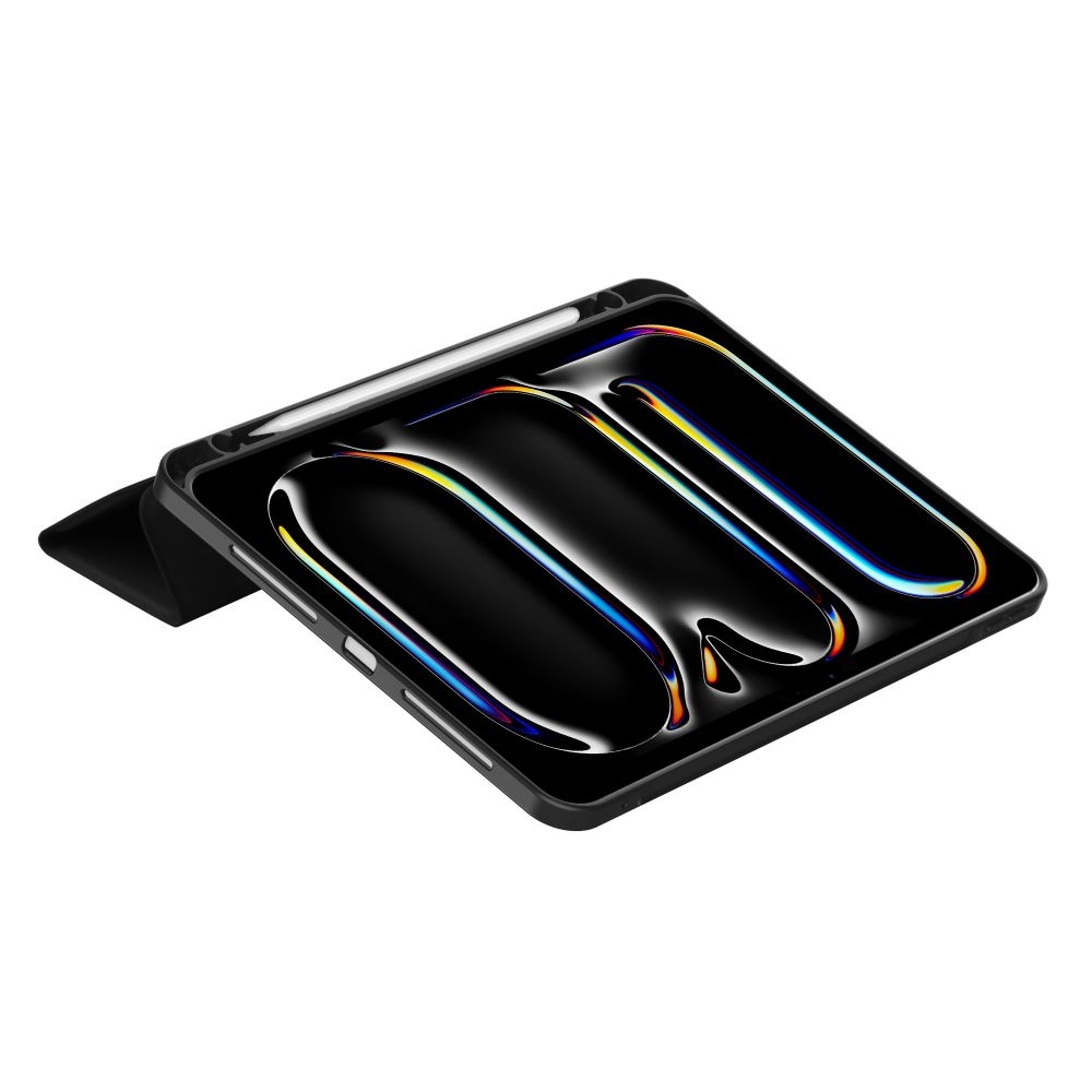 Flip Θήκη με Υποδοχή για Apple Pencil - Apple iPad Pro 11" 2024 - Tech-Protect SC Pen Smartcase - Black (5906302308484)