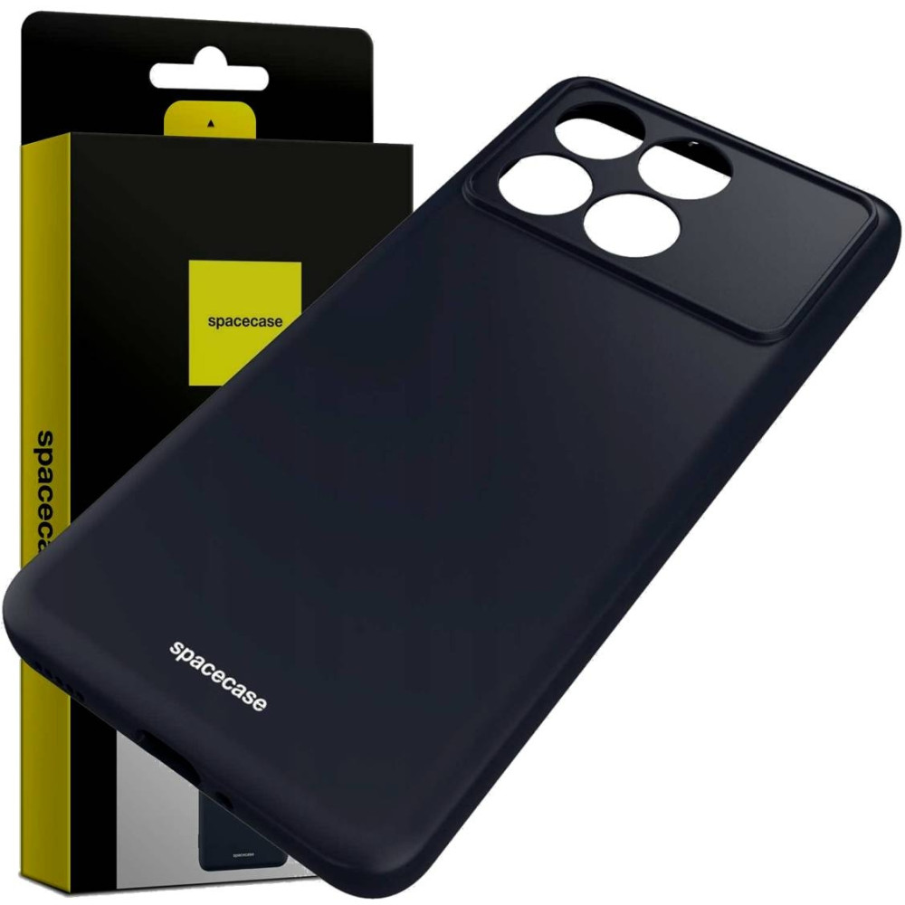 Θήκη Σιλικόνης - Xiaomi Poco F6 Pro - Spacecase Silicone Case - Black (5905719110185)