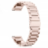 Spacecase Stainless Steel - Universal Μεταλλικό Λουράκι για Smartwatches (20mm) από Ανοξείδωτο Ατσάλι - Pink (5903943240609)