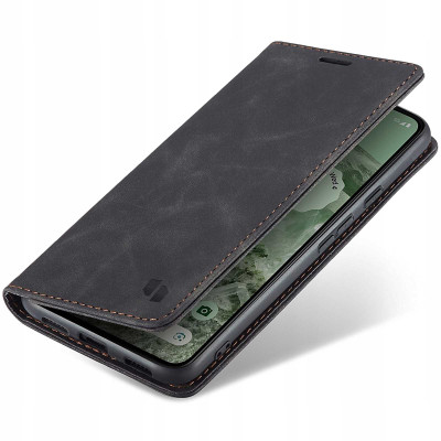 Θήκη Πορτοφόλι - Google Pixel 8a - Spacecase Wallet - Black (5905719109868)