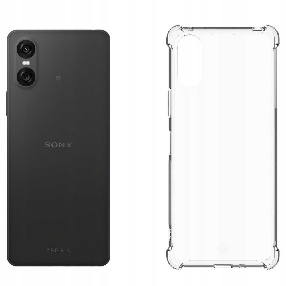 Διάφανη Θήκη Σιλικόνης - Sony Xperia 10 VI - Spacecase Anti-Shock - 1mm - Clear (5905719110482)