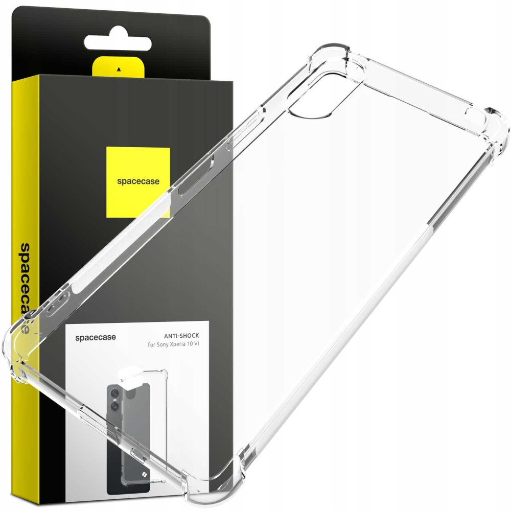 Διάφανη Θήκη Σιλικόνης - Sony Xperia 10 VI - Spacecase Anti-Shock - 1mm - Clear (5905719110482)