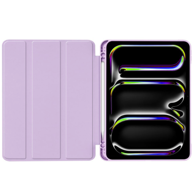 Flip Θήκη με Υποδοχή για Apple Pencil - Apple iPad Pro 13" 2025 / 2024 - Tech-Protect SC Pen Smartcase - Violet (5906302308576)