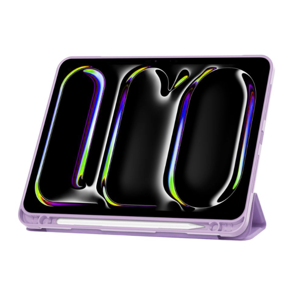 Flip Θήκη με Υποδοχή για Apple Pencil - Apple iPad Pro 13" 2025 / 2024 - Tech-Protect SC Pen Smartcase - Violet (5906302308576)