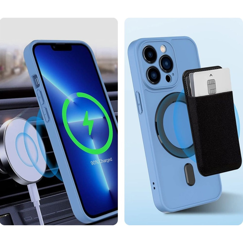 Tech-Protect MagMat MagSafe Universal Magnetic Ring - Αυτοκόλλητος Μαγνητικός Δακτύλιος MagSafe - Black (9490713933732)