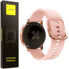 Spacecase Silicone Band - Universal Λουράκι Σιλικόνης για Smartwatches (20mm) - Pink (5903943240449)