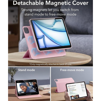 ESR Rebound Hybrid 360 Θήκη Apple iPad Air 7 2025 11" / iPad Air 6 2024 11" / Air 5 2022 10.9" / Air 4 2020 10.9" με Υποδοχή Apple Pencil - Pink (4894240194416)