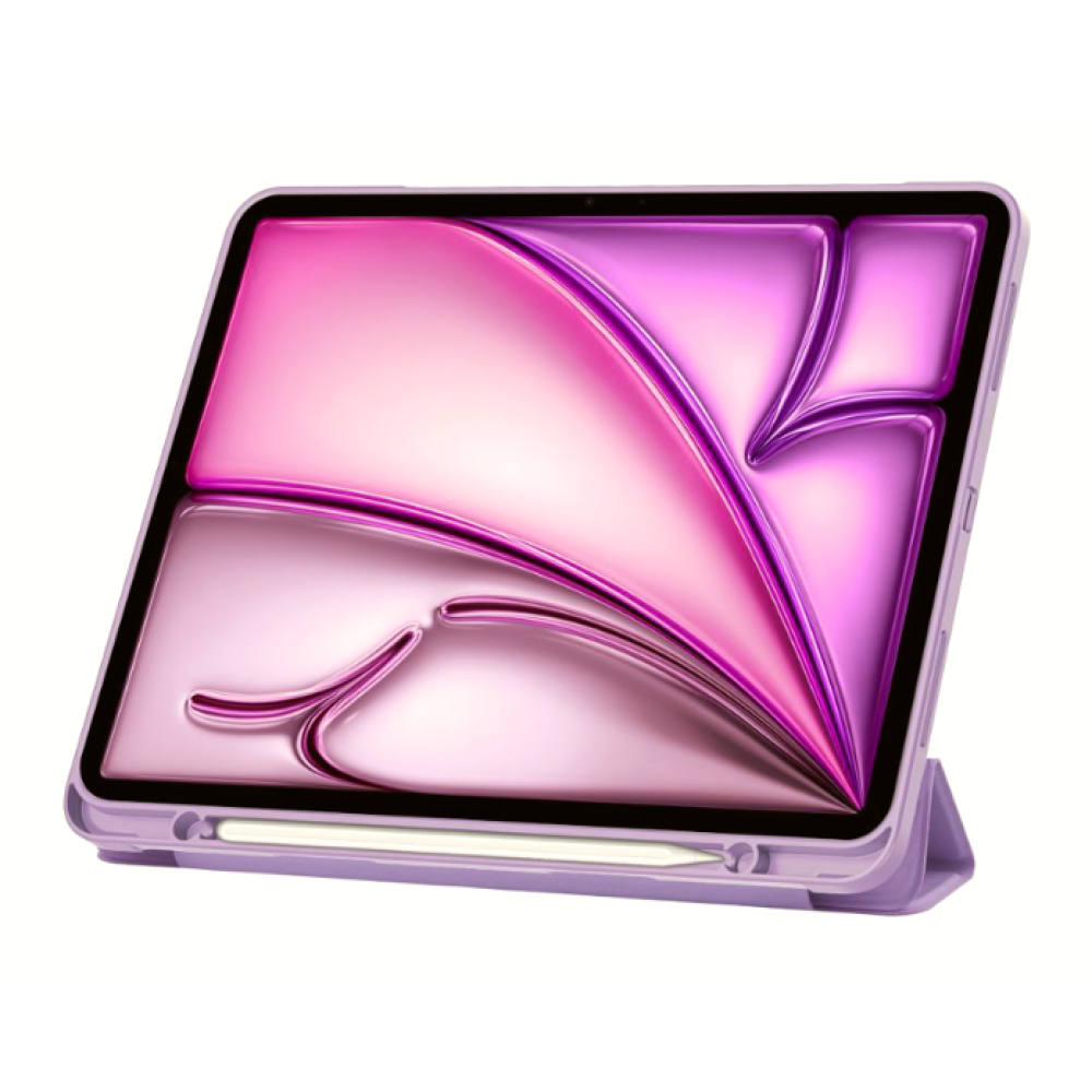 Flip Θήκη με Υποδοχή για Apple Pencil - Apple iPad Air 13" 2025 / 2024 - Tech-Protect SC Pen Smartcase - Violet (5906302308668)