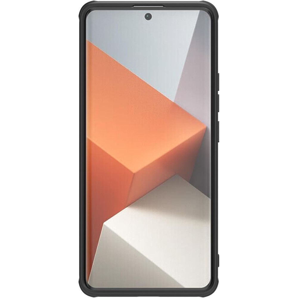 Σκληρή Ανθεκτική Θήκη MagSafe - Xiaomi Redmi Note 13 Pro Plus - Nillkin Super Frosted Shield Pro Magnetic - Black (6902048271784)