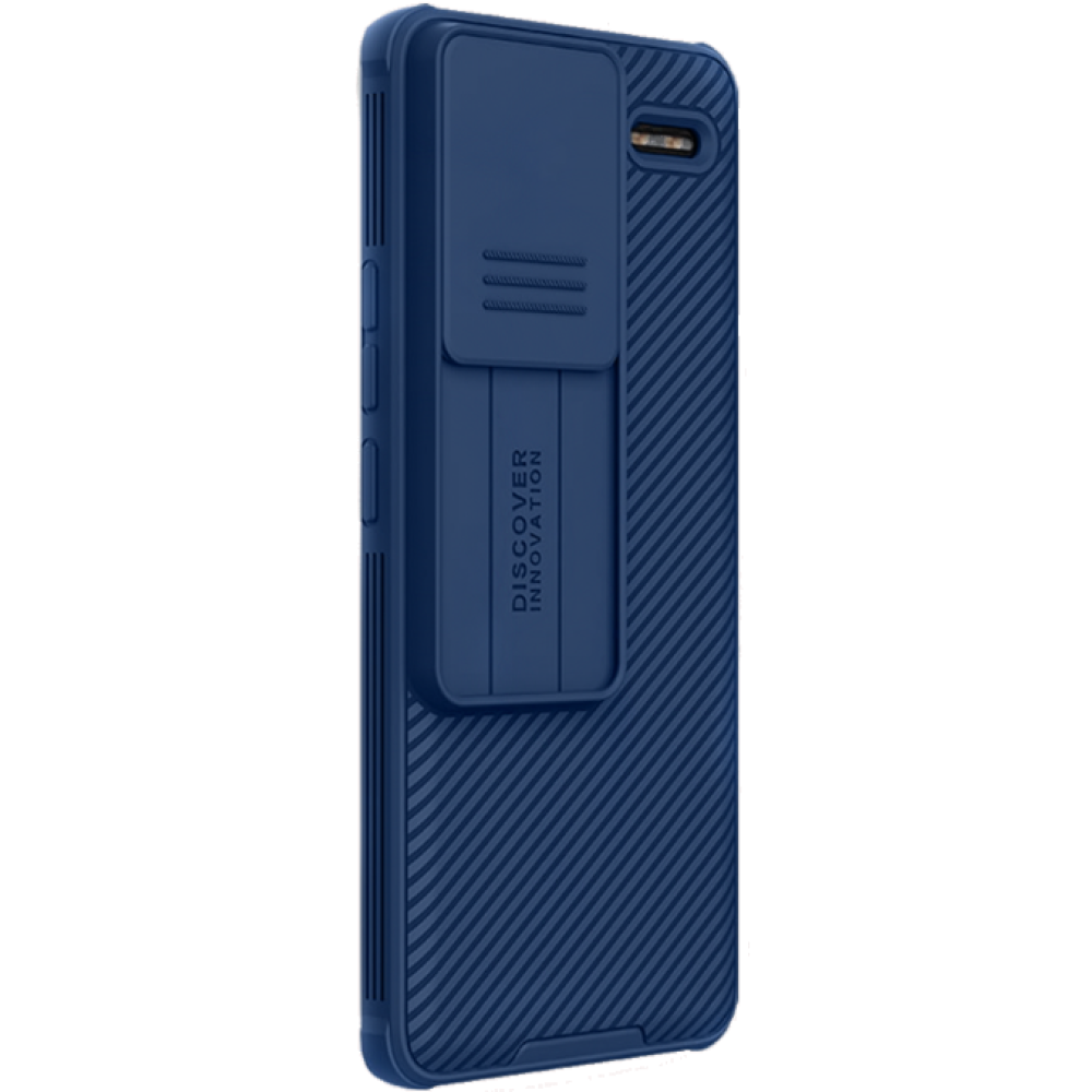 Σκληρή Θήκη με Κάλυμμα για την Κάμερα - Xiaomi Redmi Note 13 Pro Plus - Nillkin CamShield Pro - Blue (6902048271982)