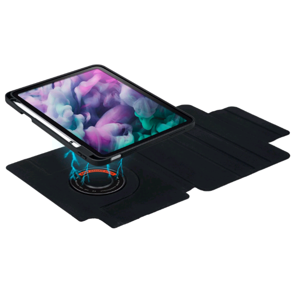 Μαγνητική Θήκη με Υποδοχή Apple Pencil - Apple iPad Pro 13" 2024 - Laut Prestige Folio MG - Black (L_IPP24_PRM_BK)