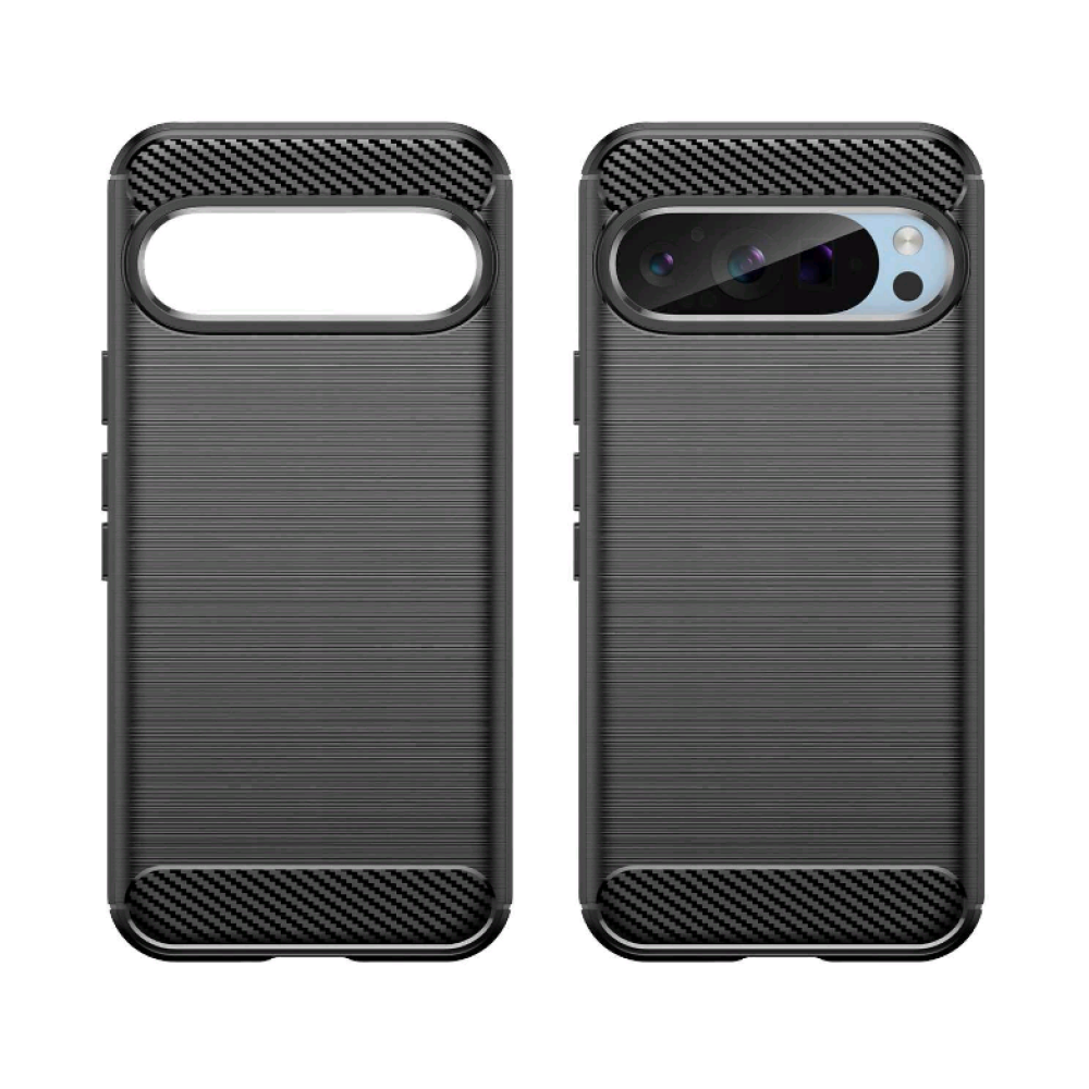 Θήκη Σιλικόνης - Google Pixel 9 / 9 Pro - Spacecase Carbon - Black (5905719111250)