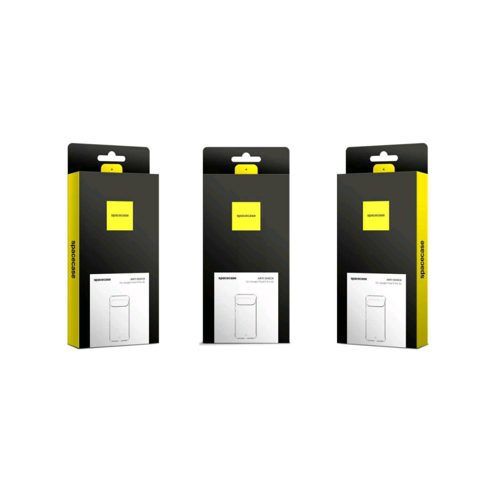 Διάφανη Θήκη Σιλικόνης - Google Pixel 9 Pro XL - Spacecase Anti-Shock - 1mm - Clear (5905719111199)