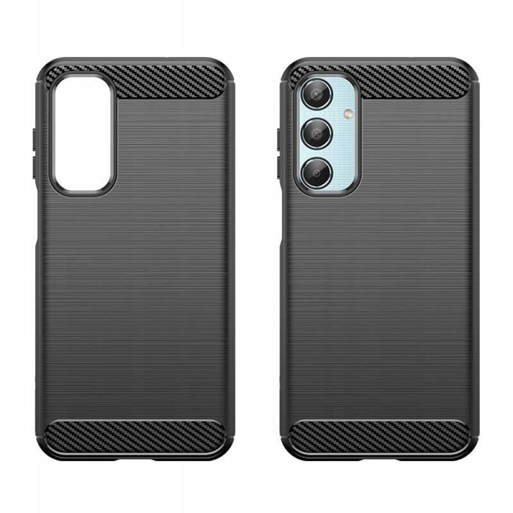 Θήκη Σιλικόνης - Samsung Galaxy M35 - Spacecase Carbon - Black (5905719110901)