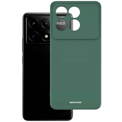 Θήκη Σιλικόνης - Xiaomi Poco F6 Pro - Spacecase Silicone Case - Dark Green (5905719110635)