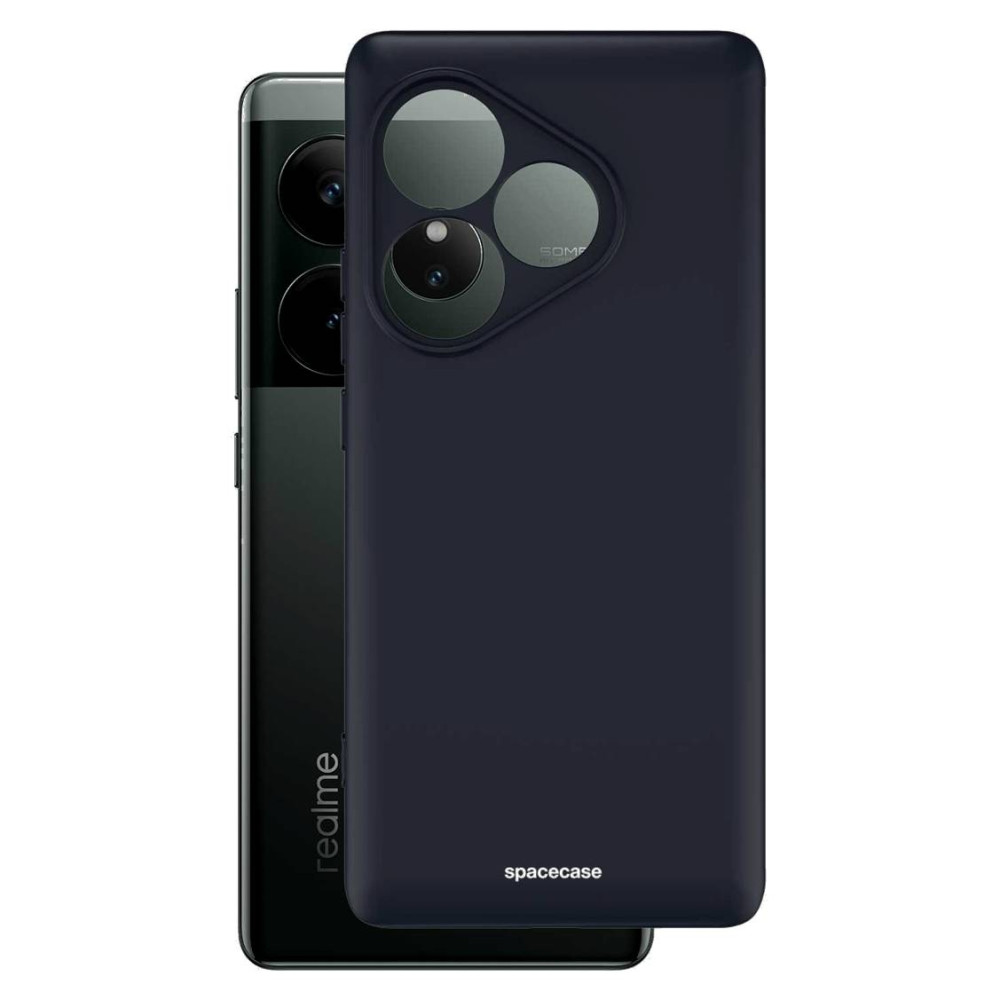 Θήκη Σιλικόνης - Realme GT 6 / GT 6T - Spacecase Silicone Case - Black (5905719110789)