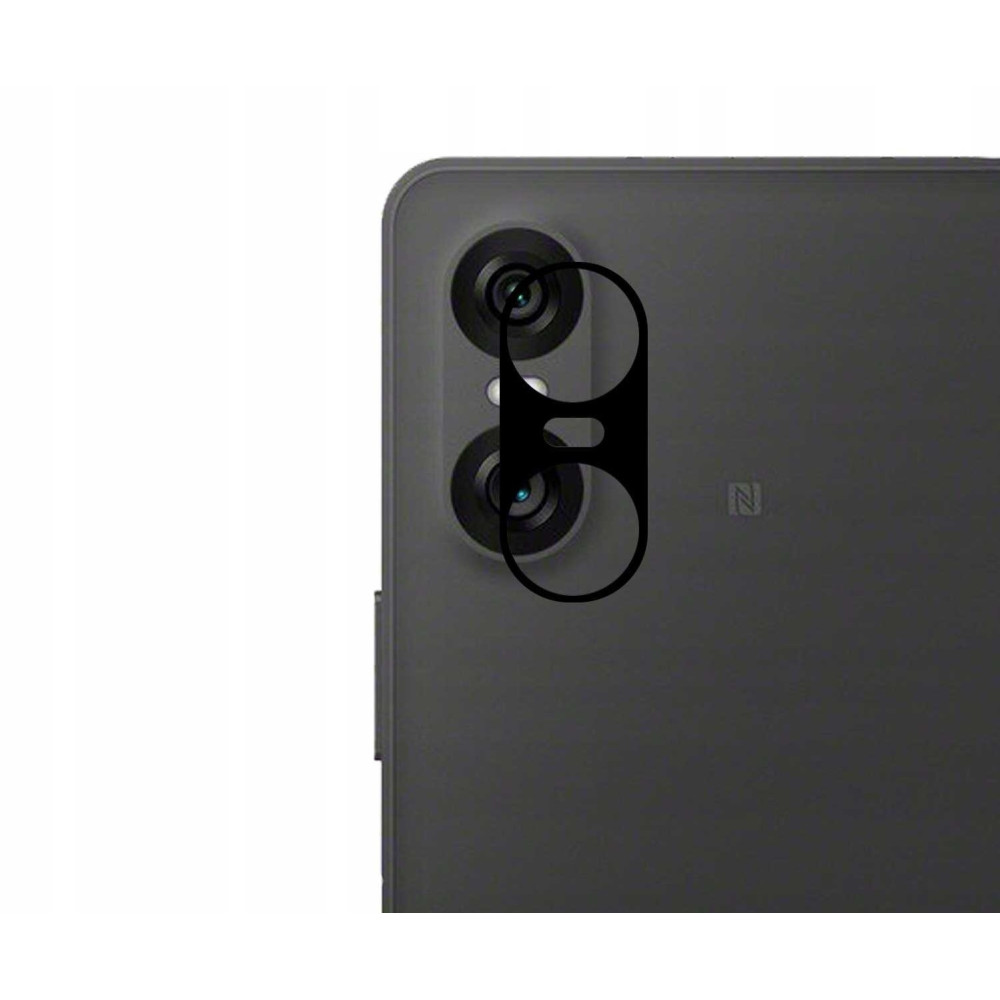 Αντιχαρακτικό Προστατευτικό Γυαλί για Φακό Κάμερας - Sony Xperia 10 VI - Spacecase Camera Glass Lens Protector - Black (5905719110758)