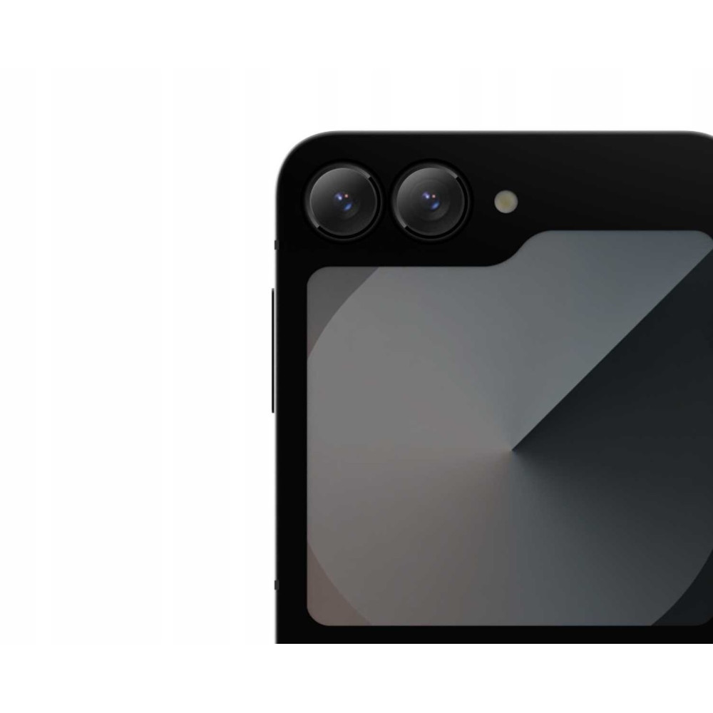 Αντιχαρακτικό Γυαλί Προστασίας για Φακό Κάμερας με Πλαίσιο Αλουμινίου - Samsung Galaxy Z Flip6 - Spacecase Camera Ring - Black (5905719110987)