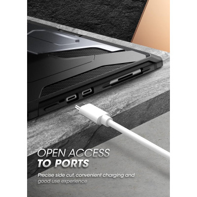 Supcase Unicorn Beetle Pro - Ανθεκτική Θήκη Microsoft Surface Pro 8 13" - Black (843439115798)