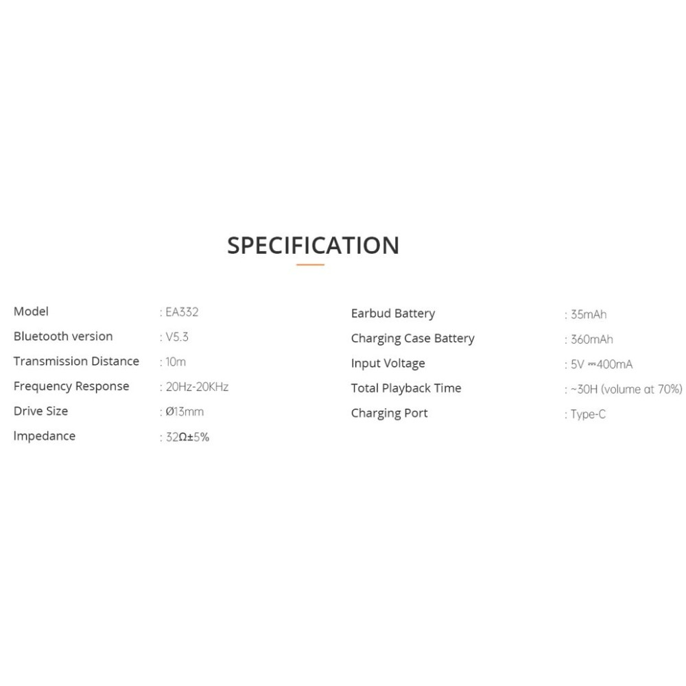 Bluetooth Ακουστικά Riversong True Wireless Earbuds Airfly T2 Ασύρματα με Θήκη Φόρτισης - White (EA332)