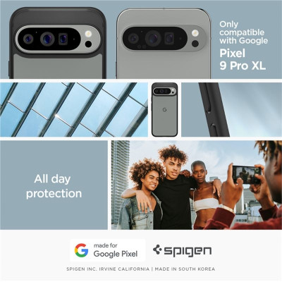 Σκληρή Θήκη - Google Pixel 9 Pro XL - Spigen Ultra Hybrid - Matte Black (ACS07724)