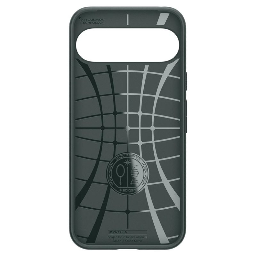 Θήκη Σιλικόνης - Google Pixel 9 / 9 Pro - Spigen Liquid Air - Abyss Green (ACS07683)