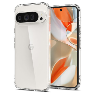 Σκληρή Θήκη - Google Pixel 9 Pro XL - Spigen Ultra Hybrid - Crystal Clear (ACS07721)